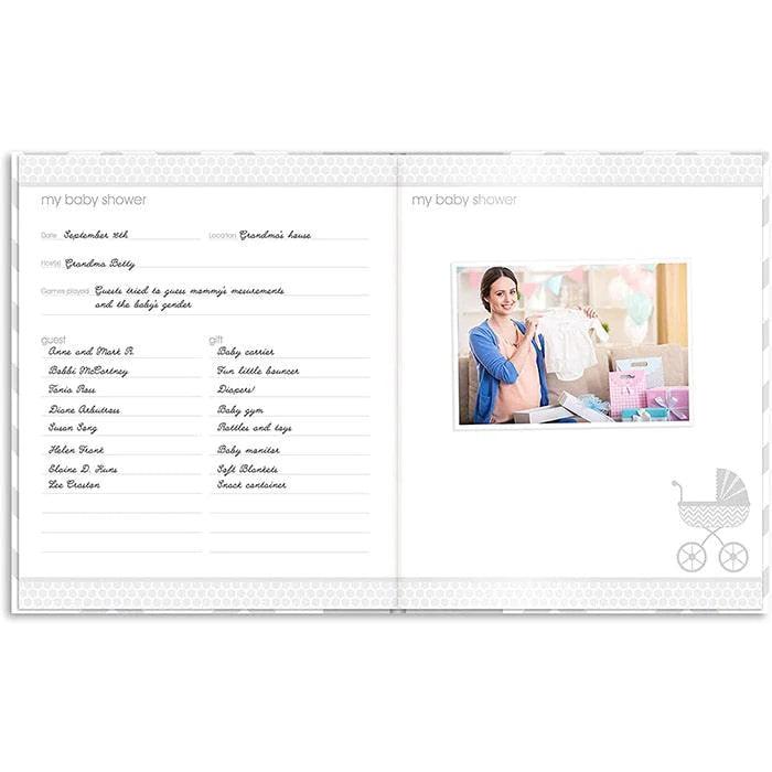 Pearhead® - Pearhead Babybook My Memory Book - English - Chevron