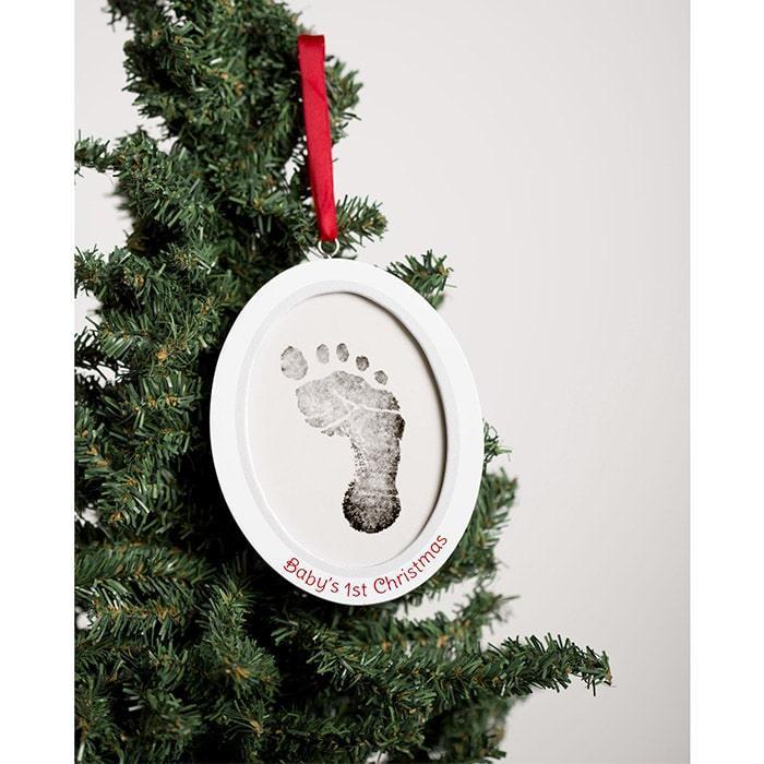 Pearhead® - Pearhead Babyprints Holiday Photo or Print Ornament "Baby's 1st Christmas"