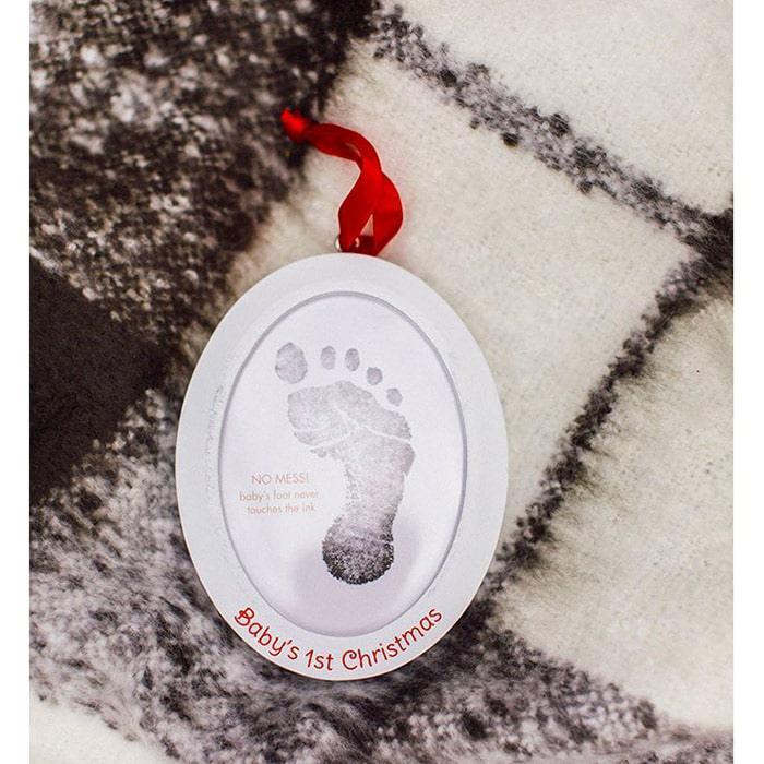 Pearhead® - Pearhead Babyprints Holiday Photo or Print Ornament "Baby's 1st Christmas"