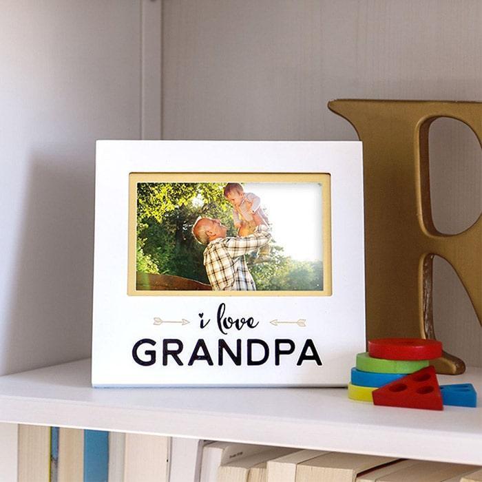 Pearhead® - Pearhead I Love Grandpa Photo Frame - 4" x 6" (10 x 15 cm) Photo Insert