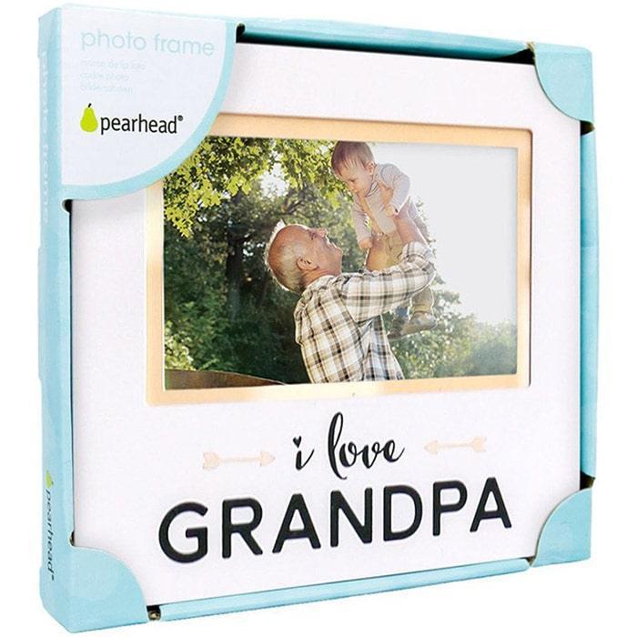 Pearhead® - Pearhead I Love Grandpa Photo Frame - 4" x 6" (10 x 15 cm) Photo Insert