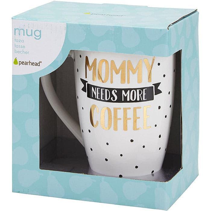 Pearhead® - Pearhead Mommy Needs More Coffee Mug