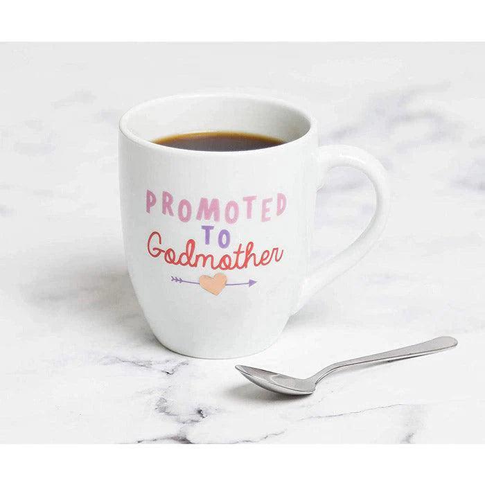 Pearhead® - Pearhead Promoted to Godmother Coffee Mug