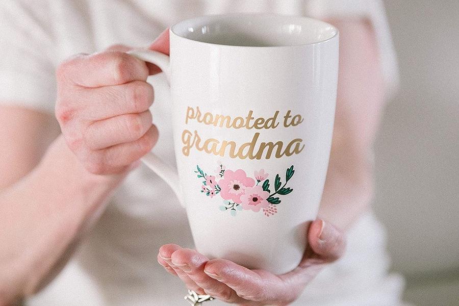 Pearhead® - Pearhead Promoted to Grandma Coffee Mug