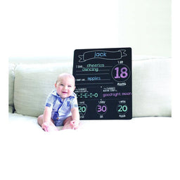 Pearhead® - Pearhead® All About Baby Chalkboard