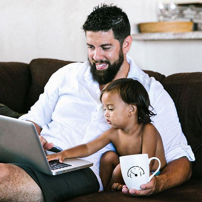 Pearhead® - Pearhead® #DADLIFE Coffee Mug - (16oz / 475ml)