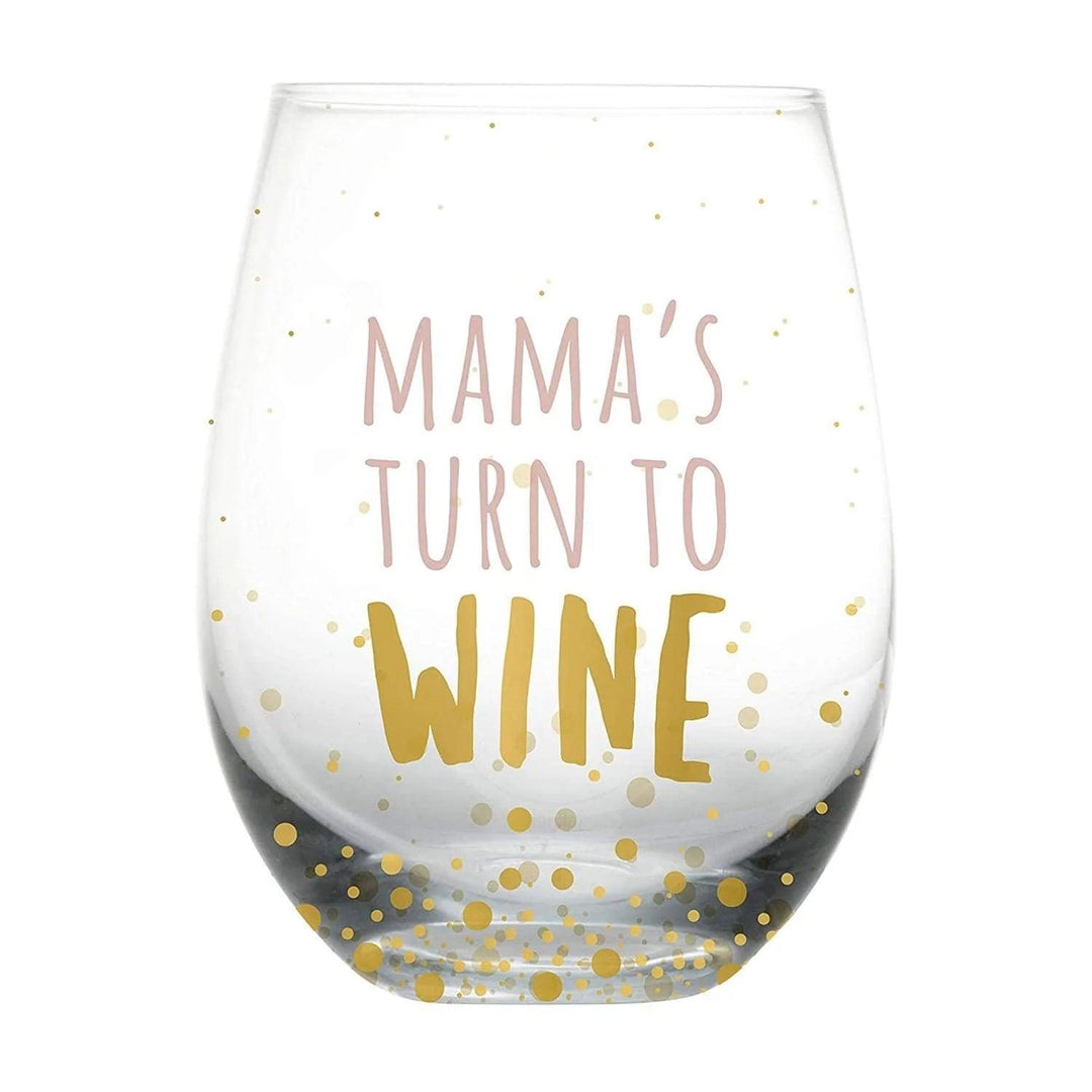 Pearhead® - Pearhead® "Mama's Turn to Wine" Glass