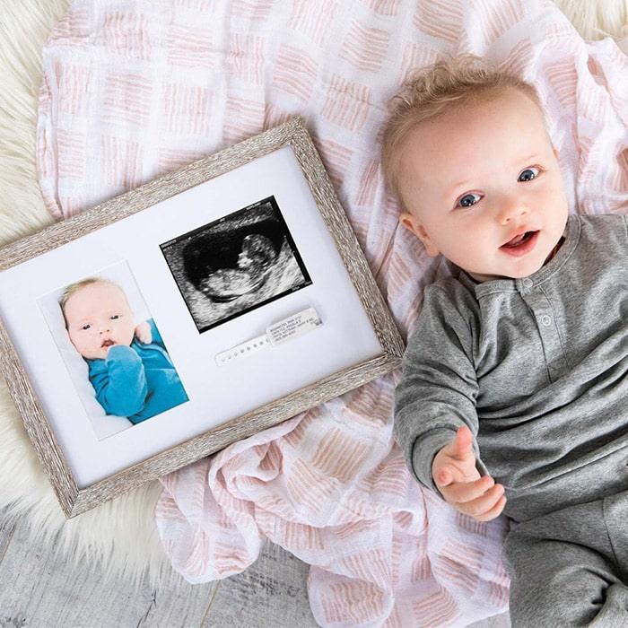 Pearhead® - Pearhead Rustic Sonogram, Bracelet & Photo Frame