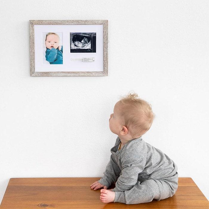 Pearhead® - Pearhead Rustic Sonogram, Bracelet & Photo Frame
