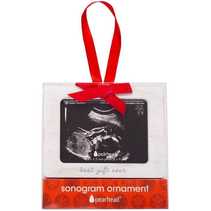 Pearhead® - Sonogram Baby Ornament "Best Gift Ever"
