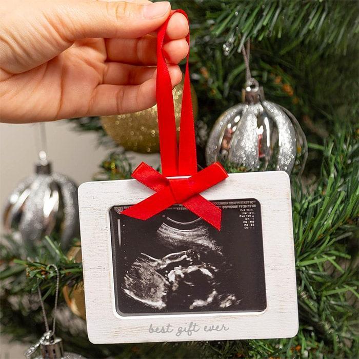 Pearhead® - Sonogram Baby Ornament "Best Gift Ever"