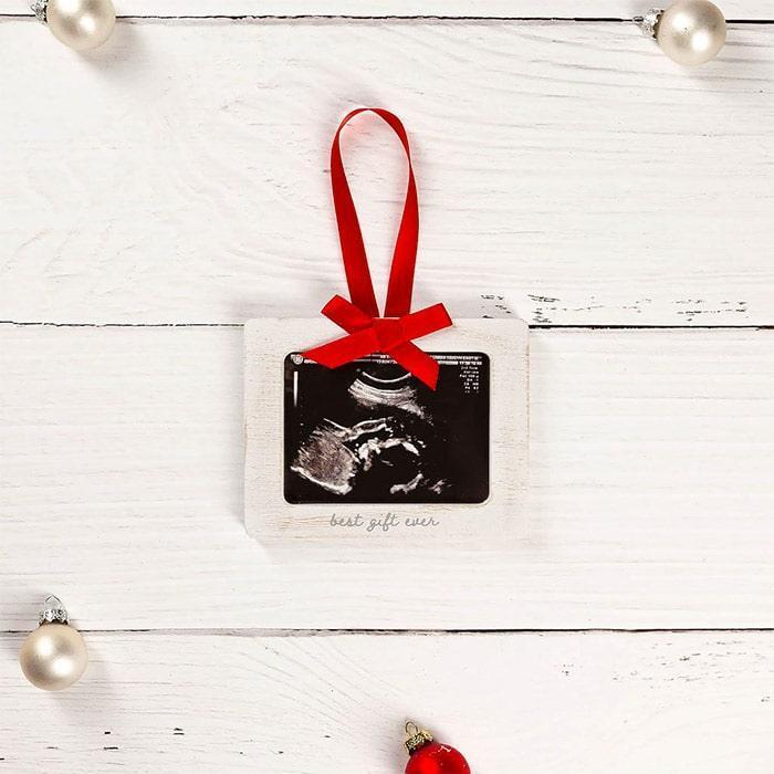 Pearhead® - Sonogram Baby Ornament "Best Gift Ever"