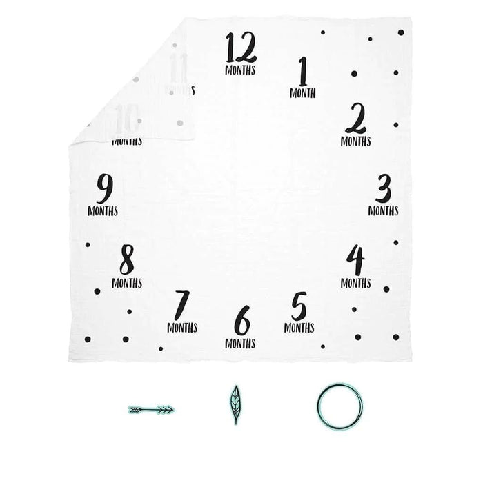 Pearhead® - Watch Me Grow Photo Blanket