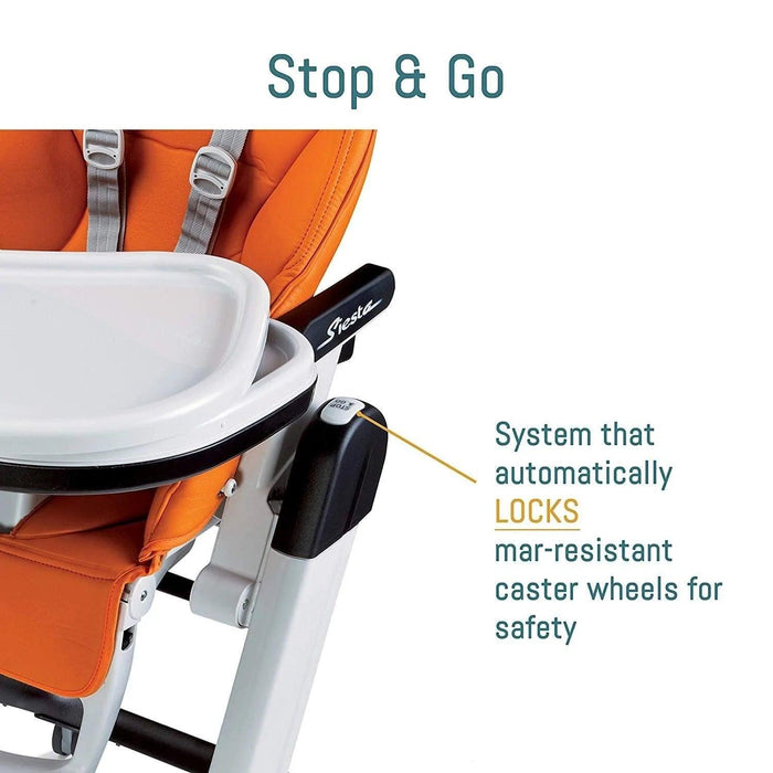 Peg Perego® - Peg Perego Siesta High Chair – Luxury Reclining High Chair Made in Italy