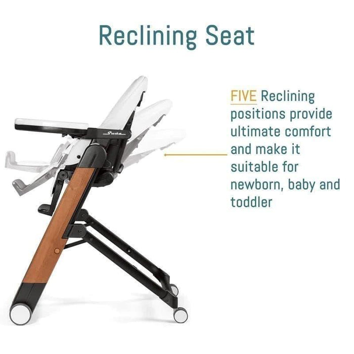 Peg Perego® - Peg Perego Siesta High Chair – Luxury Reclining High Chair Made in Italy