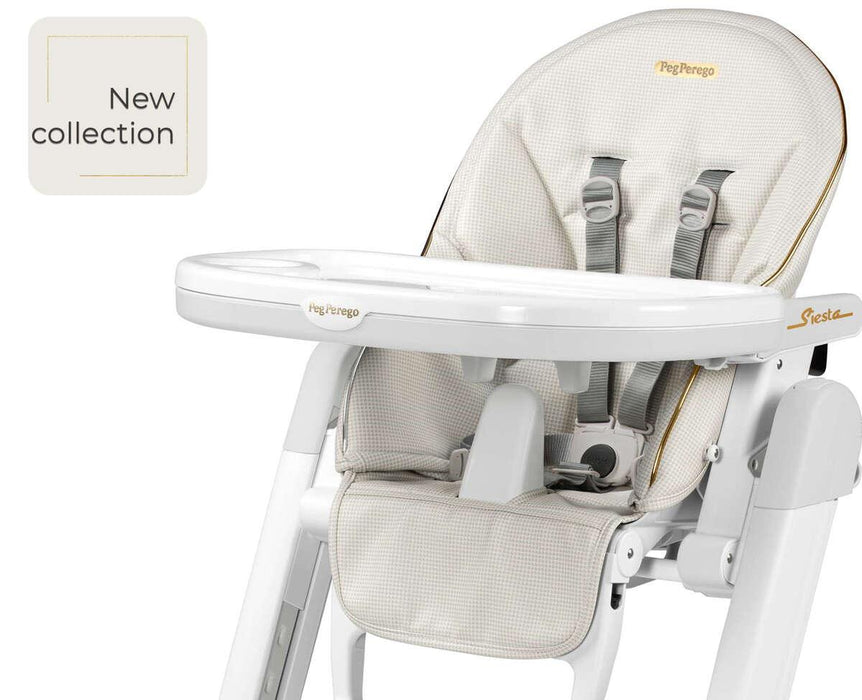 Peg Perego® - Peg Perego Siesta High Chair – Luxury Reclining High Chair Made in Italy