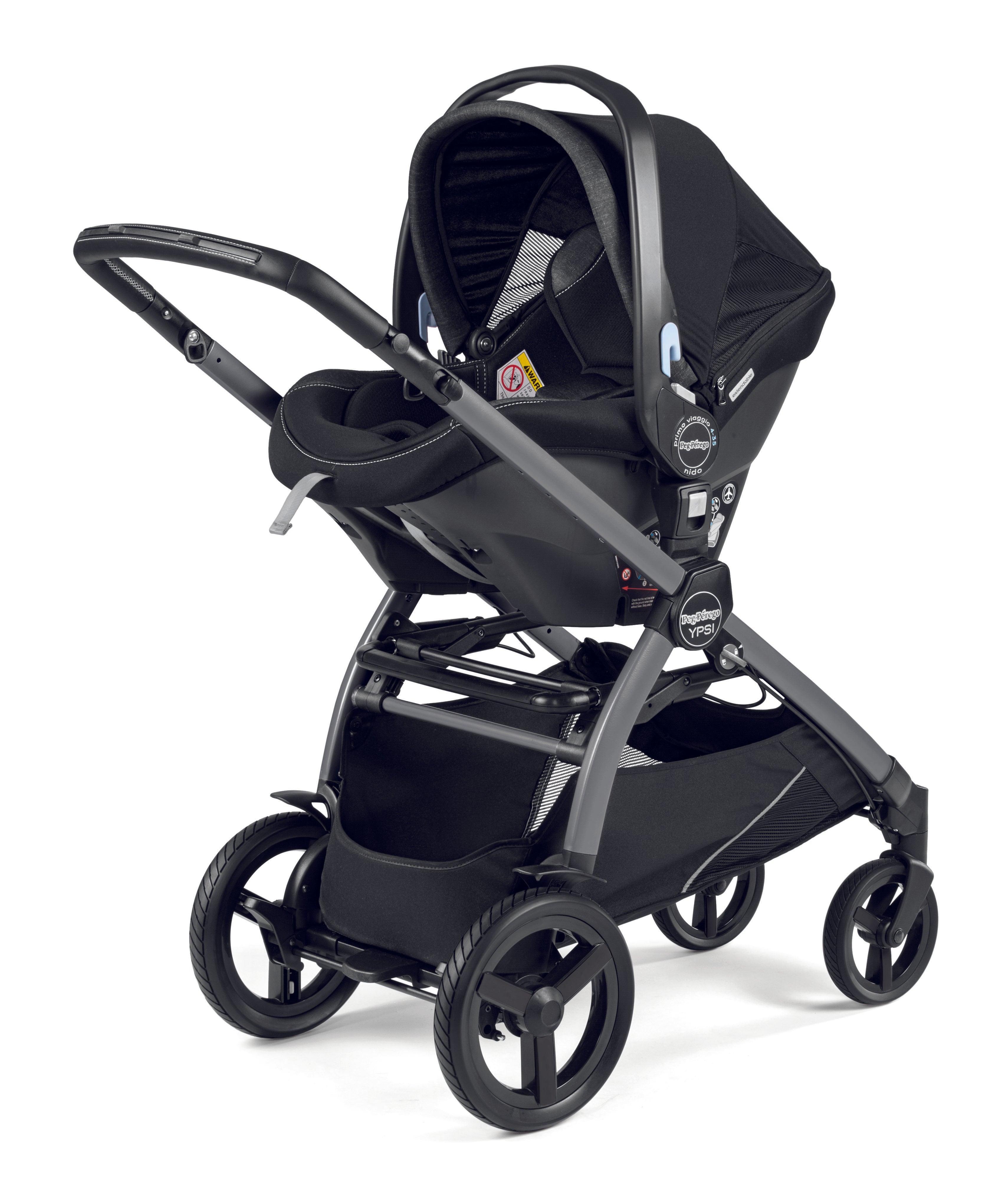 Peg Perego® - Peg Perego YPSI Travel System (YPSI Stroller & 4/35 Nido Car Seat)