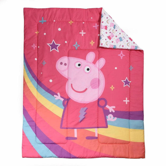 Peppa Pig® - Peppa Pig® 4-Piece Kids Twin Bedding Set - Peppa Pig - Pink