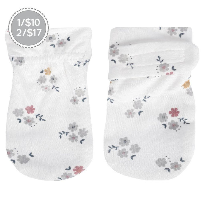 Perlimpinpin - Perlimpinpin Baby Bamboo Anti-Scratch Mittens