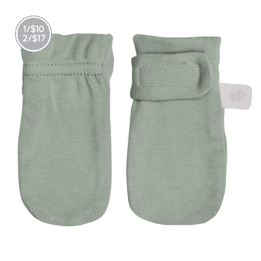 Perlimpinpin - Perlimpinpin Bamboo Baby Anti-Scratch Mittens - Plain Colors