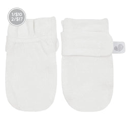 Perlimpinpin - Perlimpinpin Bamboo Baby Anti-Scratch Mittens - Plain Colors