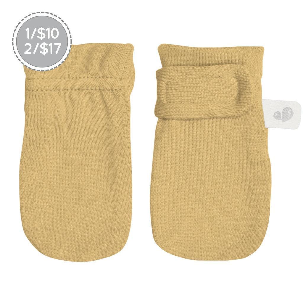 Perlimpinpin - Perlimpinpin Bamboo Baby Anti-Scratch Mittens - Plain Colors