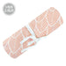 Perlimpinpin - Perlimpinpin Cotton Muslin Swaddle - Pink Leaves