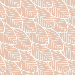 Perlimpinpin - Perlimpinpin Cotton Muslin Swaddle - Pink Leaves