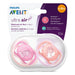 Philips Avent® - Philips Avent Ultra Air Pacifier Contemp. 6-18m 2PK Pink/Peach
