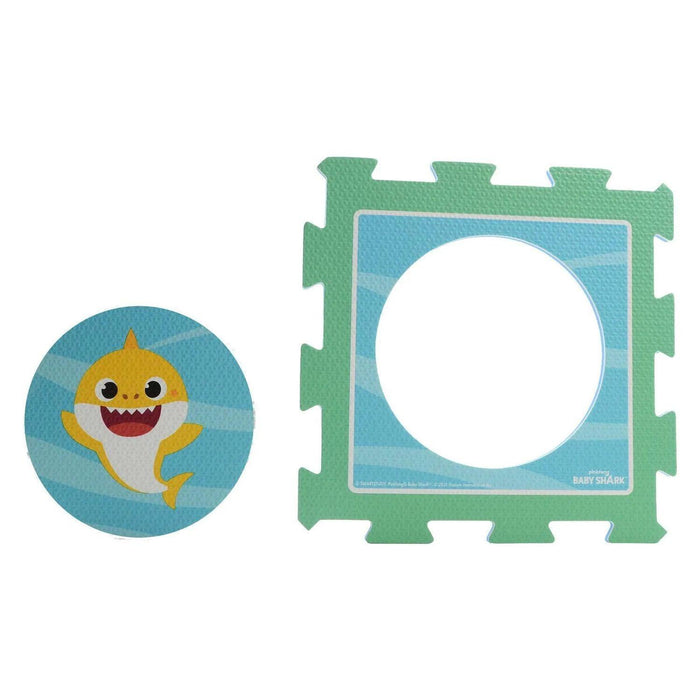 Pinkfong - Pinkfong Baby Shark - Baby, Infant Toddler - Puzzle Play Mat - Foam Floor Tiles - Non-Toxic - 12 Pieces