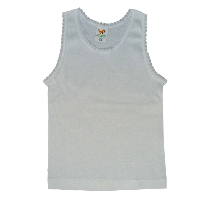 Pinuccio Venegoni® - Pinuccio Venegoni® Girl sleeveless undershirt - Made in Italy