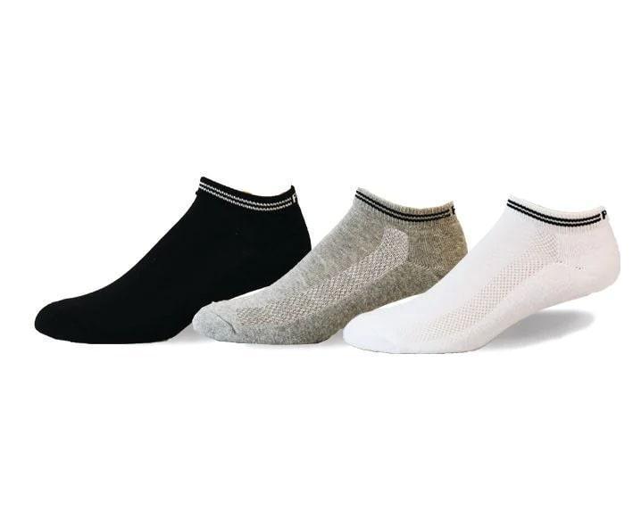 Point Zero® - Point Zero Kids Athletic Ankle Sports Socks (3 PACK)