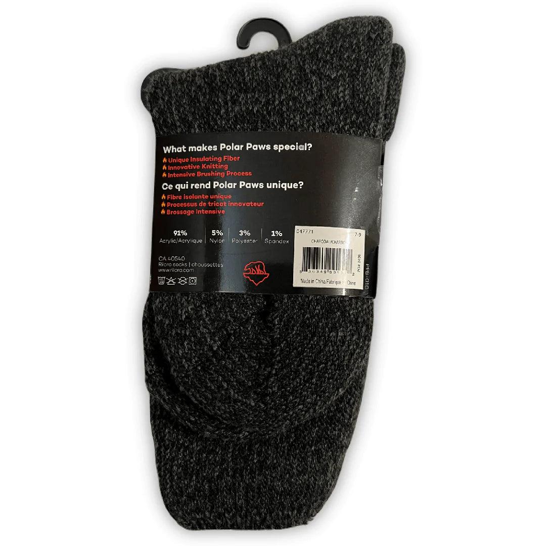 Polar Paws - Kids Brushed Thermal Socks (Single Pack) - Shoes size 11-3