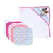 Precious Moments® - Precious Moments Hooded Towel & Washcloth - 6 Pieces Set