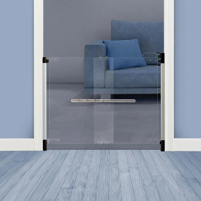 Qdos® - Qdos Crystal Hardware Mounted Safety Gate - Clear