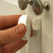 Qdos® - Qdos SecureHold Adhesive Double Door Lock - White
