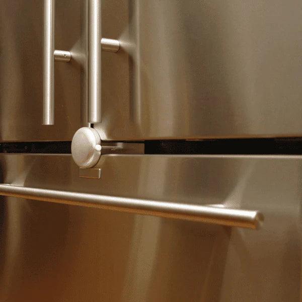 Qdos® - Qdos SecureHold Adhesive Fridge/Freezer Lock - Chrome