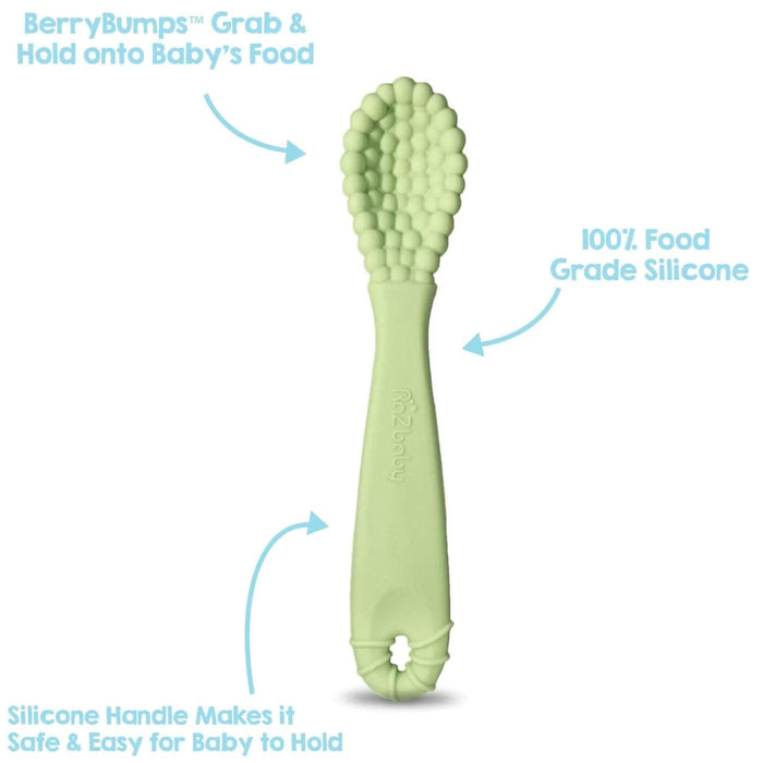 RazBaby - RaZberry Silicone Training Spoon - 2 pack