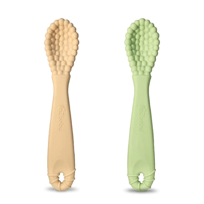 RazBaby - RaZberry Silicone Training Spoon - 2 pack