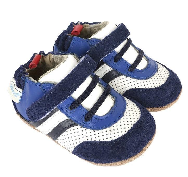 Robeez® - Robeez Boys Everyday Ethan Mini Shoes - Navy