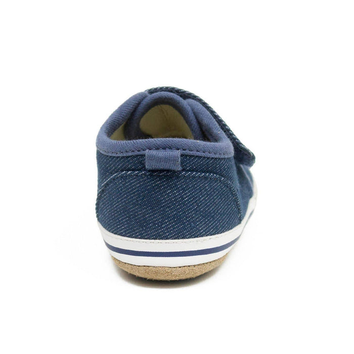 Robeez® - Robeez Jerry First Kicks Navy with Suede Sole 6-9m