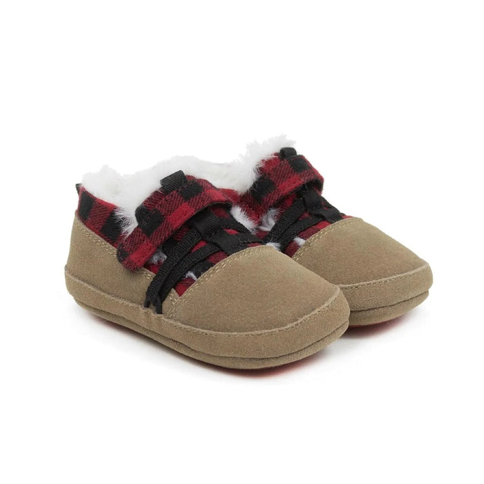 Robeez® - Robeez®First Kicks Flexible Sole with Fur shoes - Blake