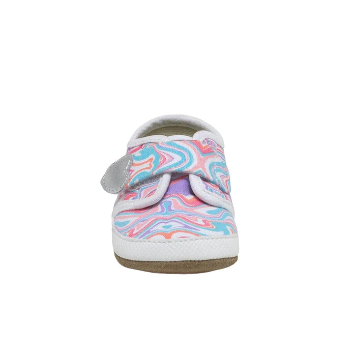 Robeez® - Robeez S22 - First Kicks Flexible Sole Shoes - Swirl Heart