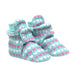 Robeez® - Robeez Snap Bootie-Turquoise Hearts