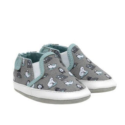 Robeez® - Robeez Soft Sole - Artic Friends - Grey Canvas