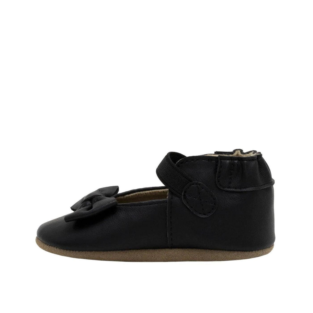 Robeez® - Robeez Soft Sole - Fancy Bow - Black