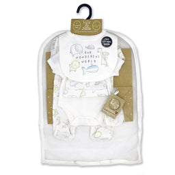 Rock-a-Bye Baby - Rock-a-Bye Baby Unisex Baby 5 Piece Mesh Bag Set: Our Wonderful World