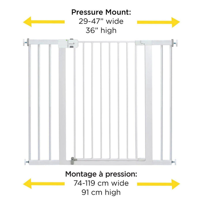 Safety 1st® - Safety 1ˢᵗ® SecureTech Extra Tall & Wide Gate
