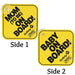 Safety 1st® - Safety 1st® "Baby on Board" / "Mom to Be" - 2 Sided Foam Car Sign - English