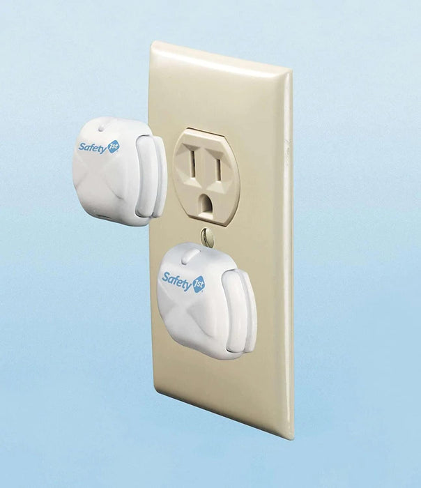 Safety 1st® - Safety 1st® Deluxe Press-Fit Plug Protectors (8 Pack)